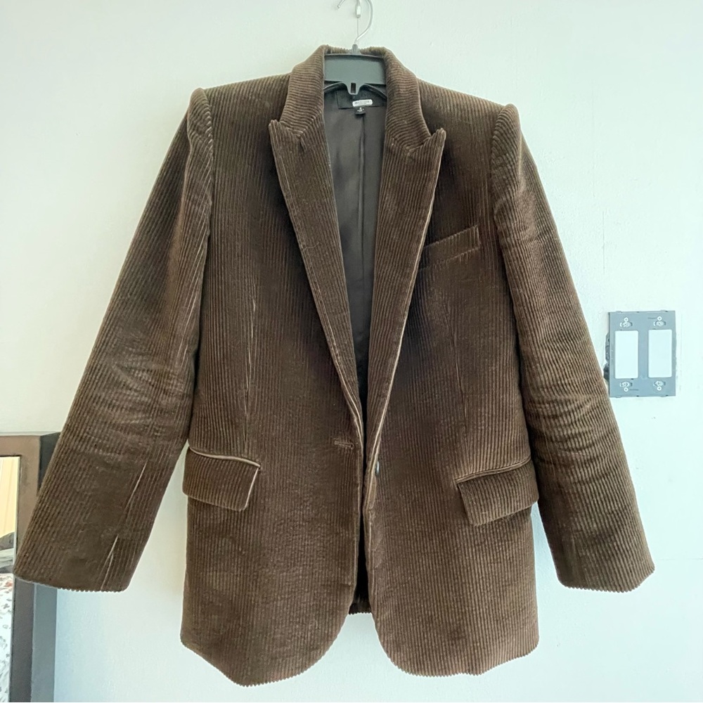 Diane Cotton-Corduroy Blazer